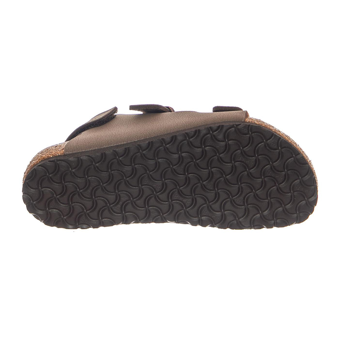 Milano HL Kids Birkibuc Narrow Fit Mocca - Sandali Bambino Marroni 1029474 MCA BIRKENSTOCK 