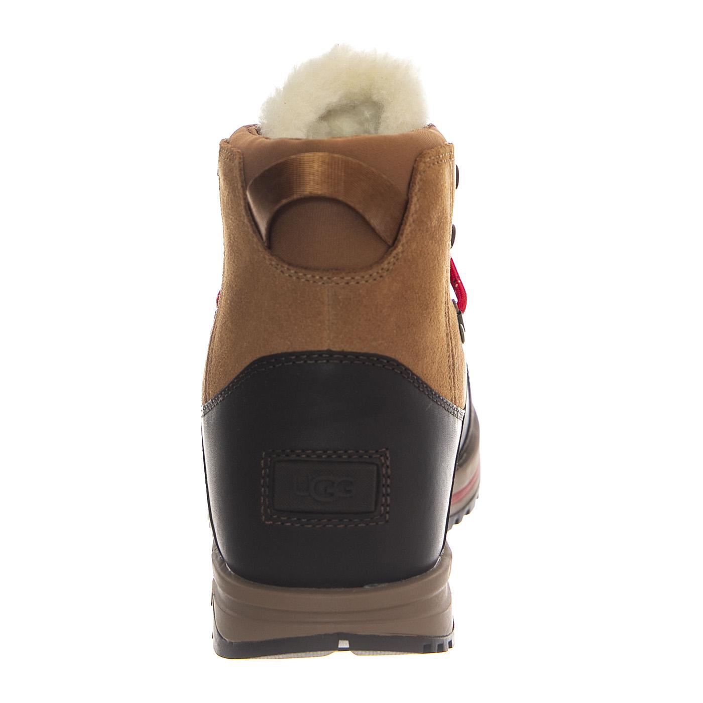W Brecken Lace Chestnut - Scarpe Donna Marroni UGSBRLCCHE1158221W  UGG 