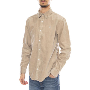 L/S Madison Cord Shirt Wall / Wall -- Camicia Uomo Beige I029958.0FGXX . CARHARTT WIP 