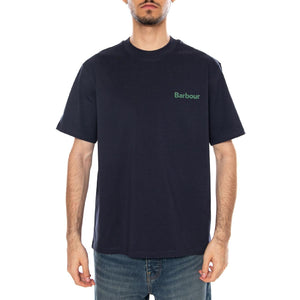 OS FIT ARCHIVE LOGO T-SHIRT NAVY - Maglietta Girocollo Uomo Blu MTS1569 NY91 BARBOUR 