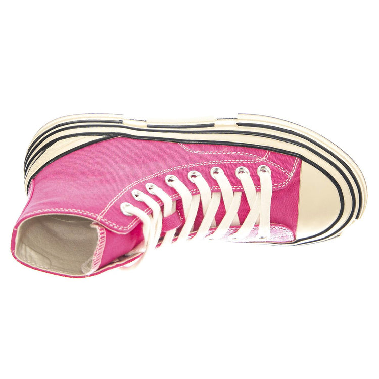 JC Play Endorphine-H Fuchsia Canvas - Scarpe Profilo Alto Donna Viola PLSJCD-037-2-14-FUC  JEFFREY CAMPBELL 