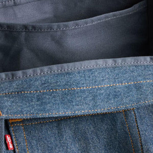 THE LEVI'S® Back Pocke Tote Indigo Mid Light Indigo - Borsa a Tracolla Denim Jeans Blu D5440-0000  LEVIS 