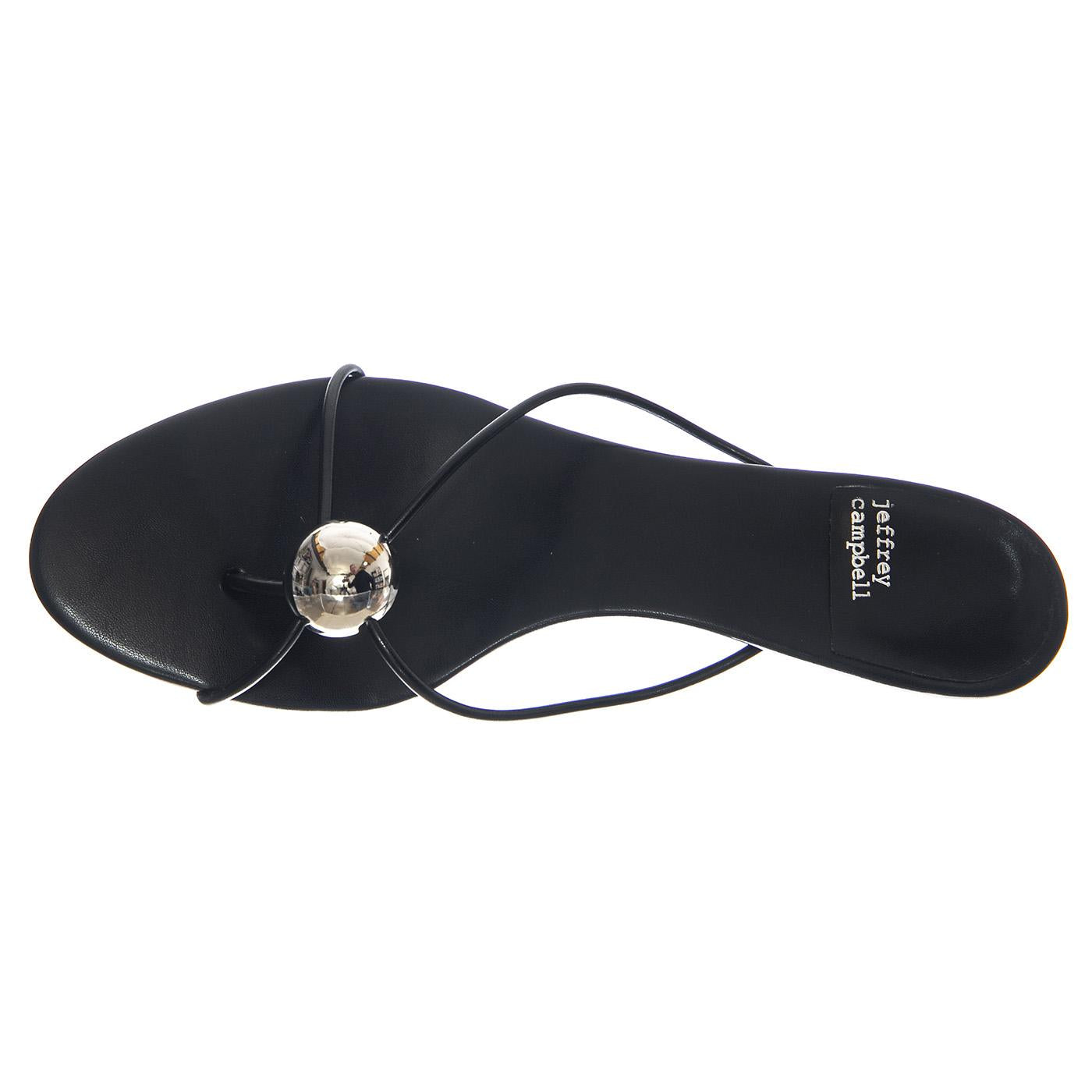 PRECIOSA Black Silver - Sandali Donna Silver JCSJC-1583-2-11 . JEFFREY CAMPBELL 