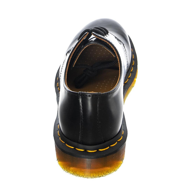 1461 Black Smooth 3 Eye Shoe - Scarpe Stringate Profilo Basso Uomo Nere 11838002 . DR.MARTENS 
