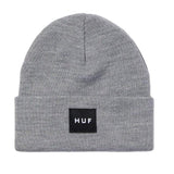 Set Box Beanie Heather Grey - Gorro Gris en Punto HUF ACCESORIOS