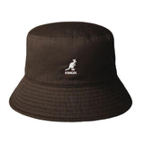 Washed Bucket Coffee Bean - Sombrero de Pescador Marrón ACCESORIOS KANGOL