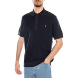 Thornley Knitted True Navy - Polo Hombre Azul Marino FARAH