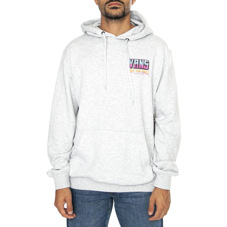 Palm Cheers Classic Ft Po Light Grey Heather - Felpa con Cappuccio Uomo Grigia VN000KJ21QI1  VANS 