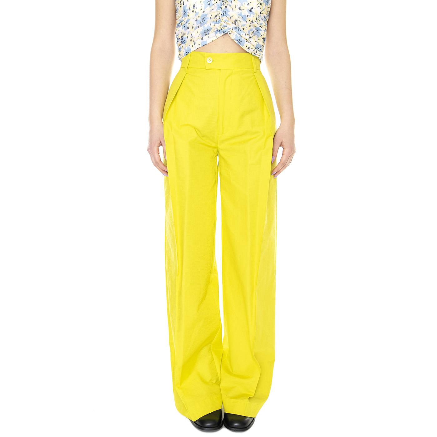 W' W251KORA527W497-160 - Pantaloni Donna Gialla W251KORA527W497-  SKILLS 