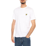 Plain - Camiseta Cuello Redondo Hombre Blanca Hombre LYLE & SCOTT
