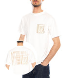 Stretch Stack Crackle S White - Camiseta Cuello Redondo Hombre Blanca Hombre VANS