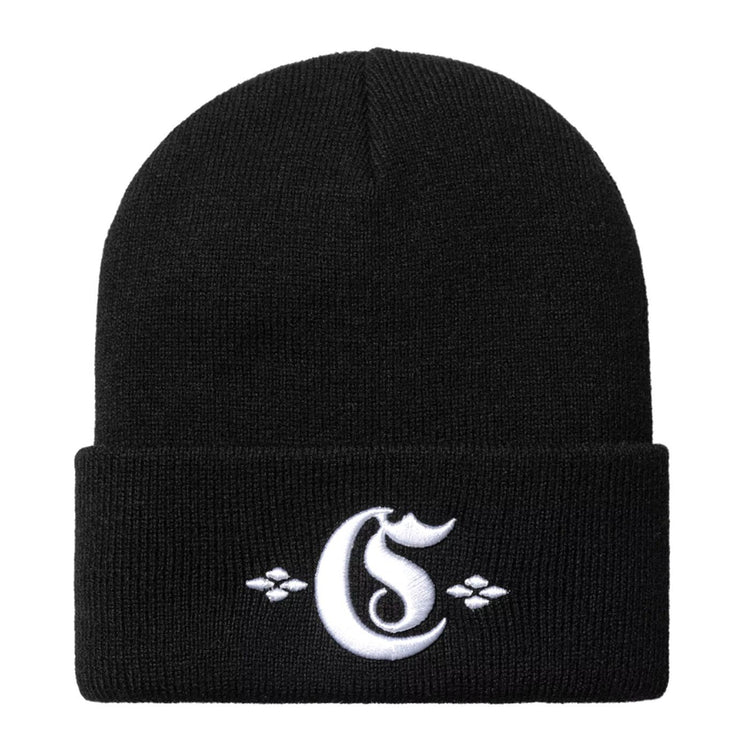Greatest Hits Beanie Black / Wax - Cappellino a Cuffia Nero I034367.K02XX  CARHARTT WIP 