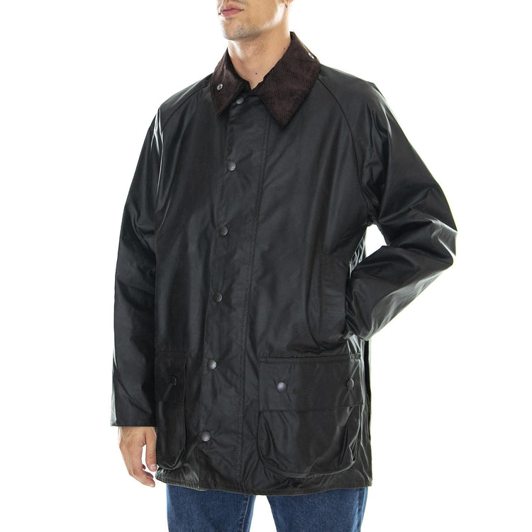 BEAUFORT WAX JACKET SAGE - Giacca Uomo Verde MWX0017-SG91-FW23 . BARBOUR 