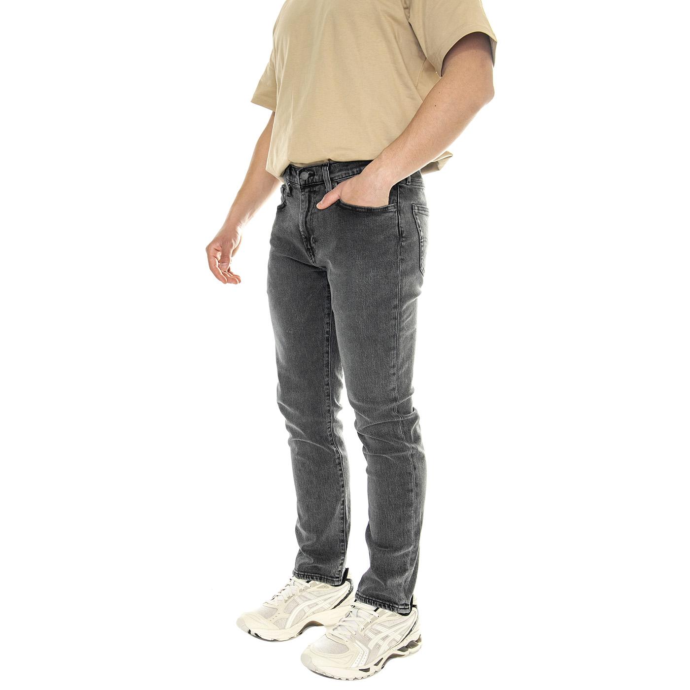 511 Slim Overnighter Black - Pantaloni Denim Jeans Uomo Grigi 04511-5474 . LEVIS 
