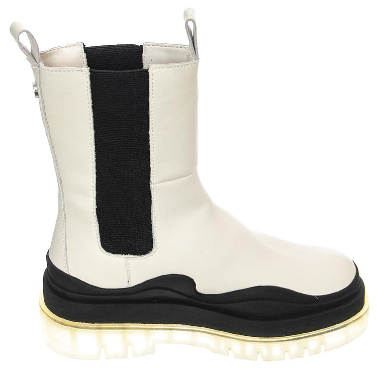 Challenger - Stivali Donna Bianchi / Bone SMSCHALLENGER-BON  STEVE MADDEN 