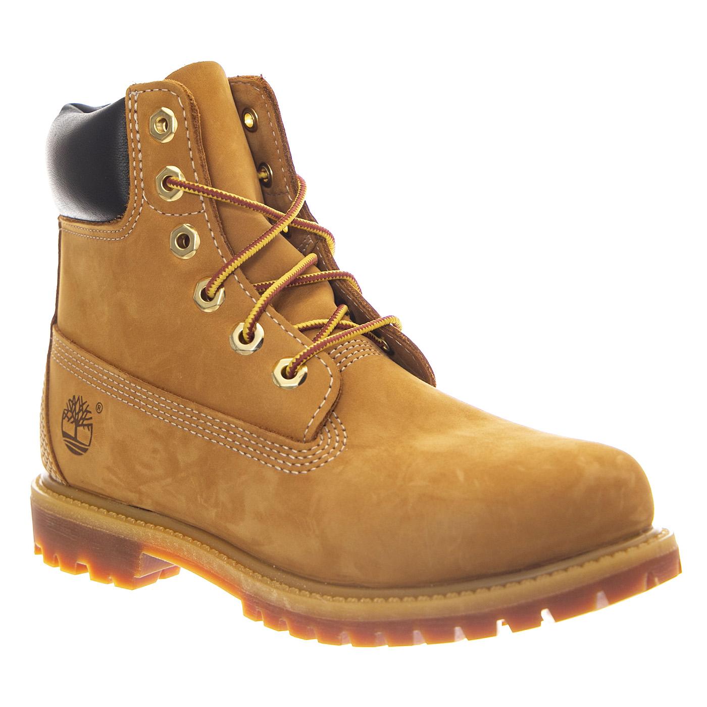 Premium 6 Inch Lace Up Waterproof Boot -- Stivali Donna Marroni TB110361 7131 TIMBERLAND 