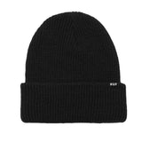 Set Usual Beanie Black - Gorro Negro en Punto HUF ACCESORIOS