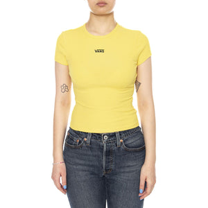 CAMERON TEE SPACE YELLOW - Maglietta Girocollo Donna Gialla VN000RD1 FSH1 VANS 