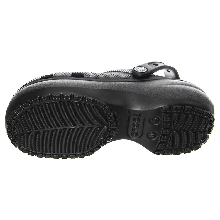 Classic Platform Clog Black - Sandali Donna Neri CR.206750 BLK CROCS 