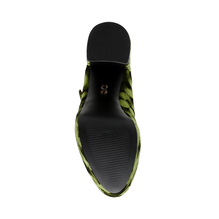 Charged-Up Grn Velvet - Scarpe in Velluto Donna Verdi / Multicolore SMSCHARGED-UP-GRN  STEVE MADDEN 