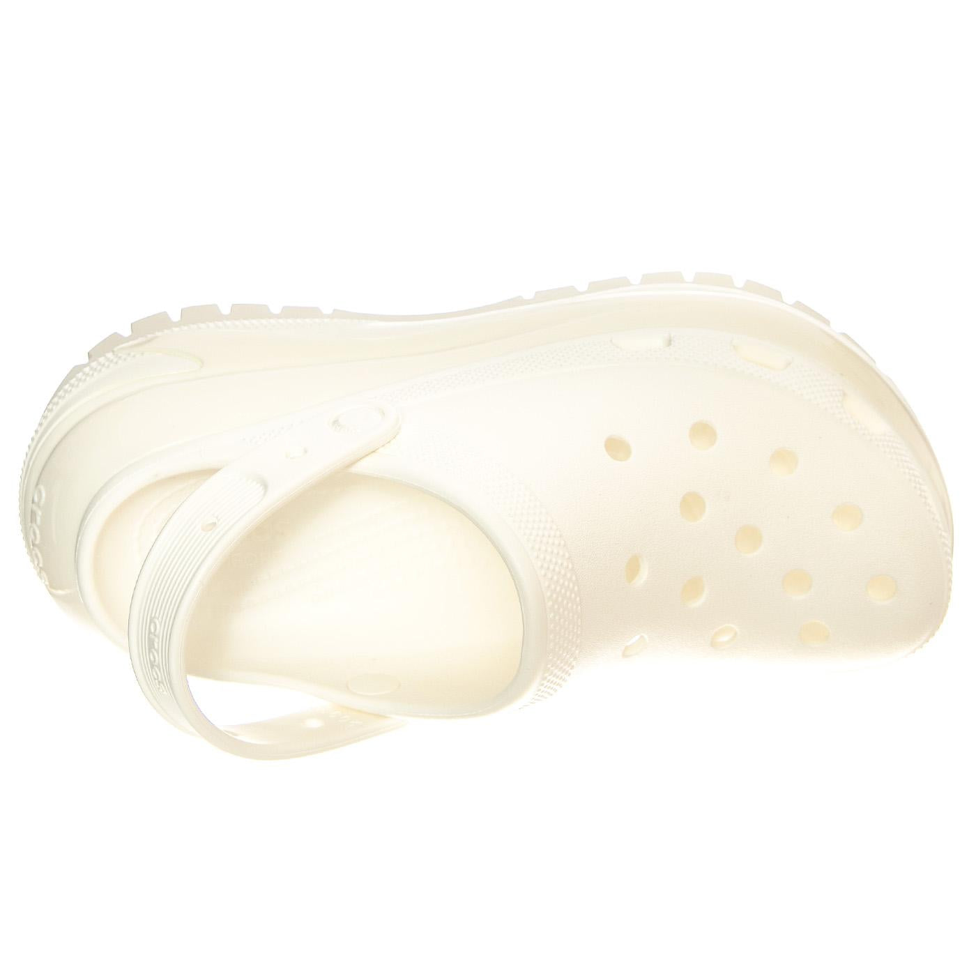 M' Classic Mega Crush Clog W WHI - Sandali Uomo Bianchi CR.207988-WHI  CROCS 