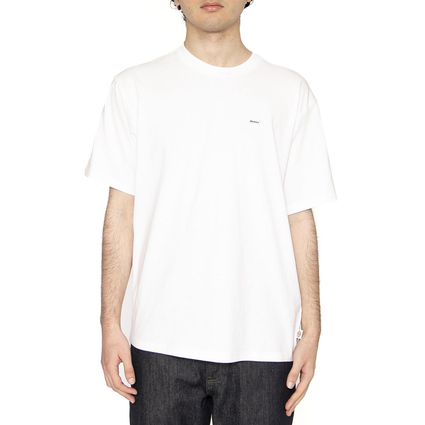 Clancy Heavyweight Tee SS White - Maglietta Girocollo Uomo Bianca DK0A4Z4L0WH1  DICKIES 
