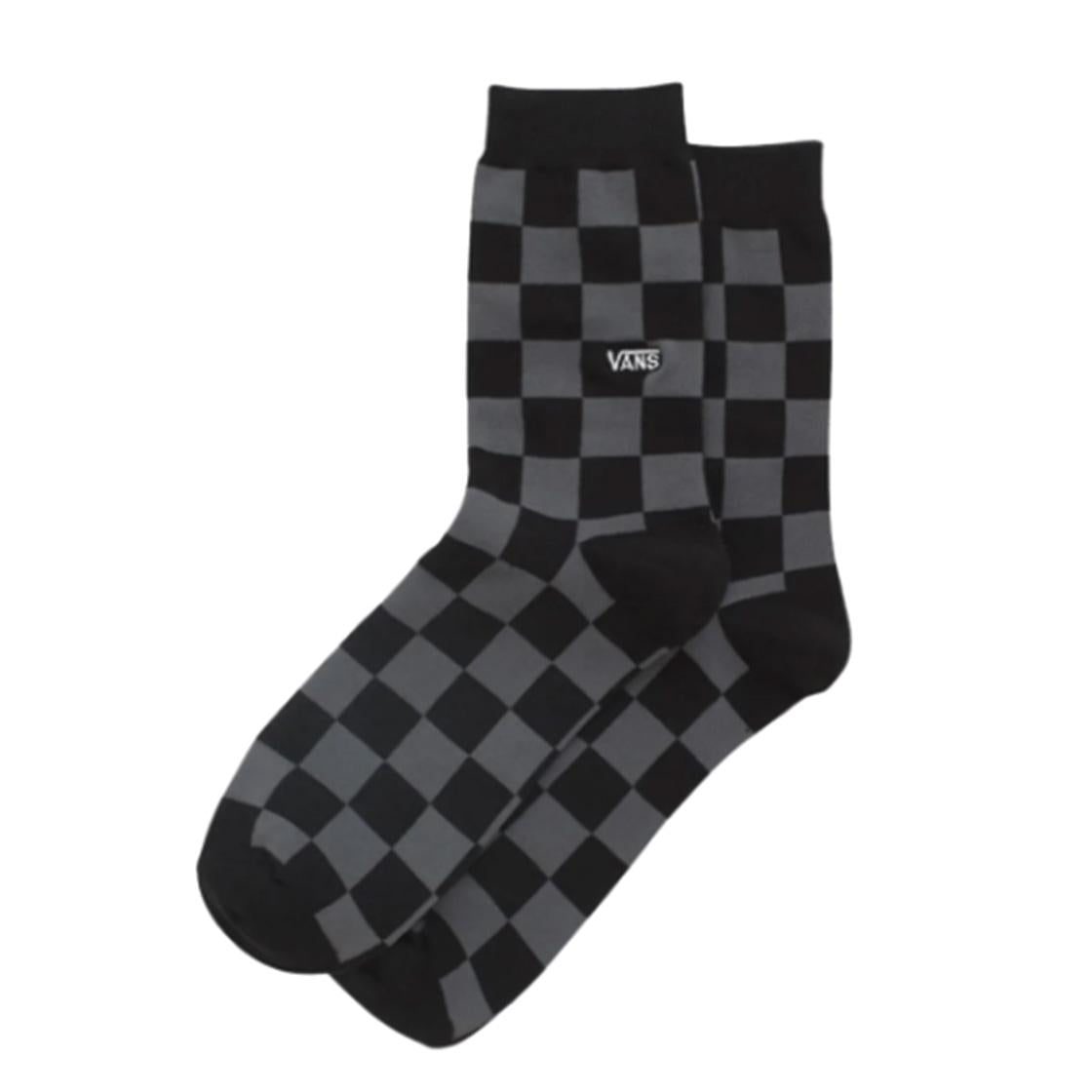 Classic Print 3/4 Crew (9.5-13) Black / Charcoal - Calzini Neri / Grigi VN0A7S9HBA51  VANS 