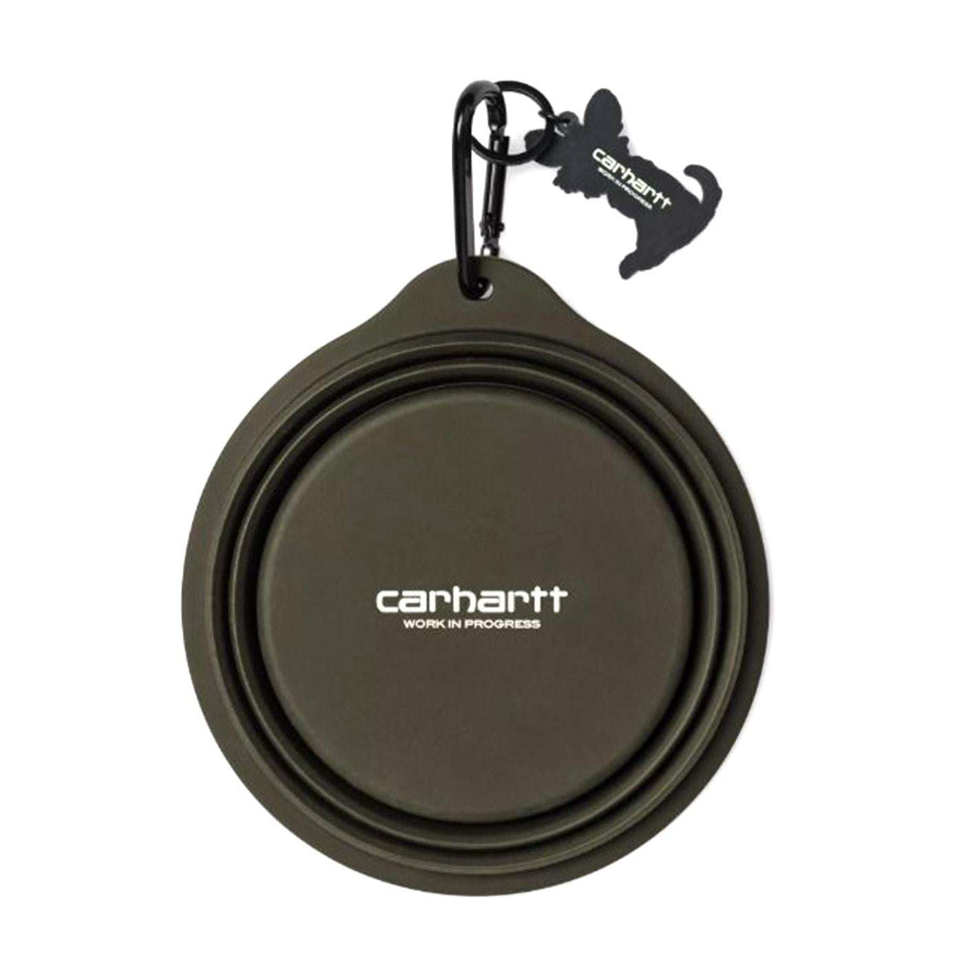 Wild Dog Foldable Bowl Olive / Wax - Ciotola per Cani in Silicone I035847.3DDXX  CARHARTT WIP 