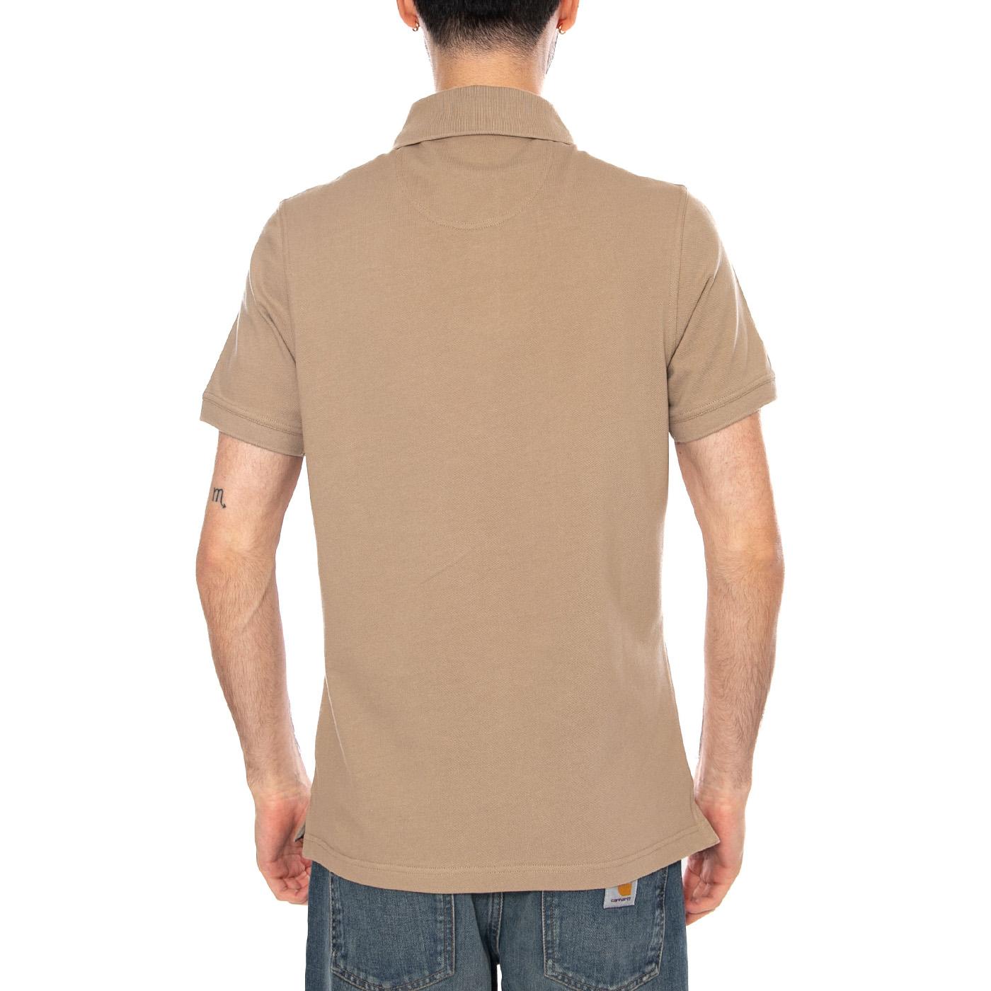 TARTAN PIQUE POLO WASHED STONE/DRESS - Polo Uomo Beige MML0012 ST39 BARBOUR 