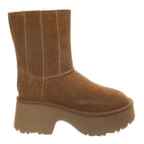 W Classic Twin Seam New Heights Chestnut -- Botas para Mujer Marrón Claro Mujer UGG