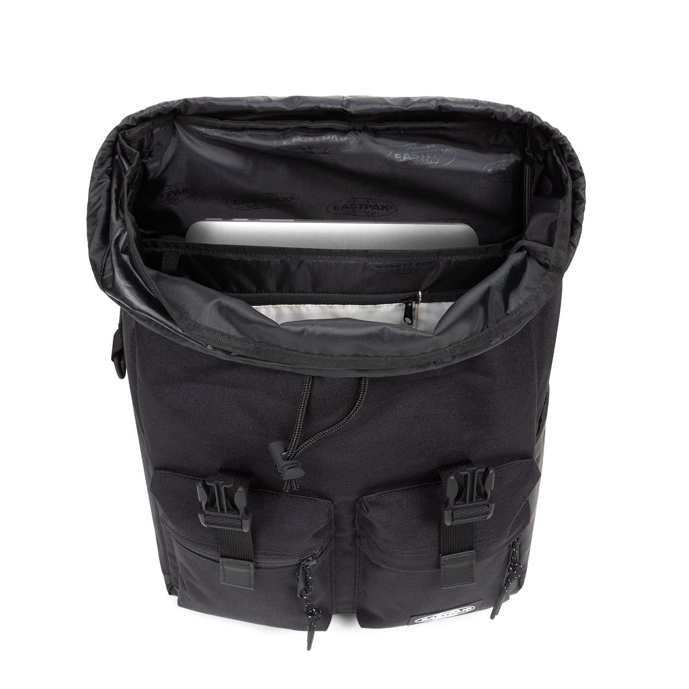 Icon Topload On Black - Zaino Nero EK0A5BKI4T61  EASTPAK 