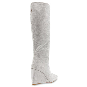 Showout Rhinestone - Stivali Donna Argento SHOW10S1  STEVE MADDEN 