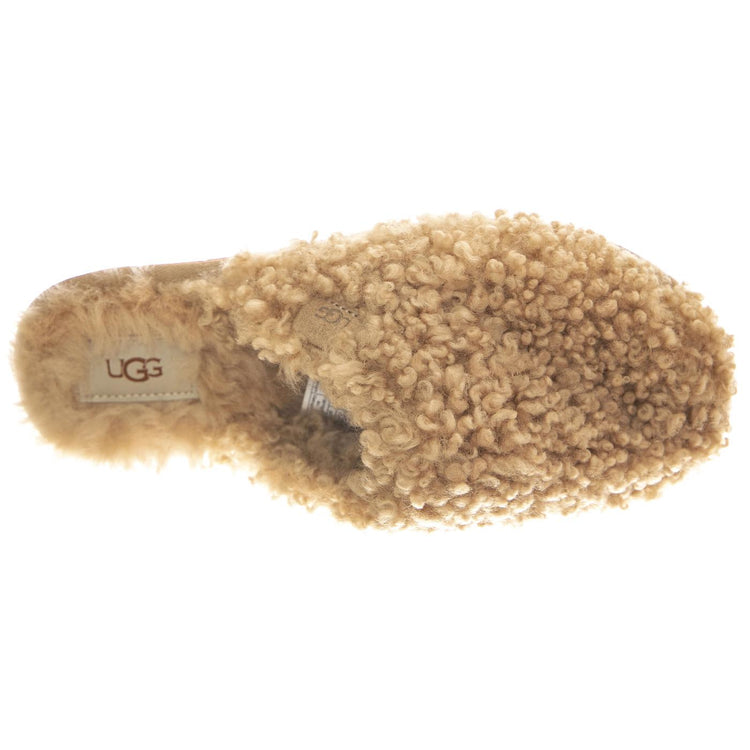 Maxi Curly Slide Sand - Sandali / Ciabatte Donna Grige UGSMCUSLSAN1133151W  UGG 