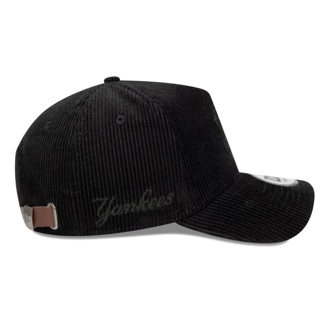 Cord E-Frame New York Yankees Black - Cappellino con Visiera Nero 60759016 BLK NEW ERA 