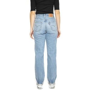 94 Baggy Med Indigo Worn In - Pantaloni Denim Jeans Donna Blu A3510-0035  LEVIS 