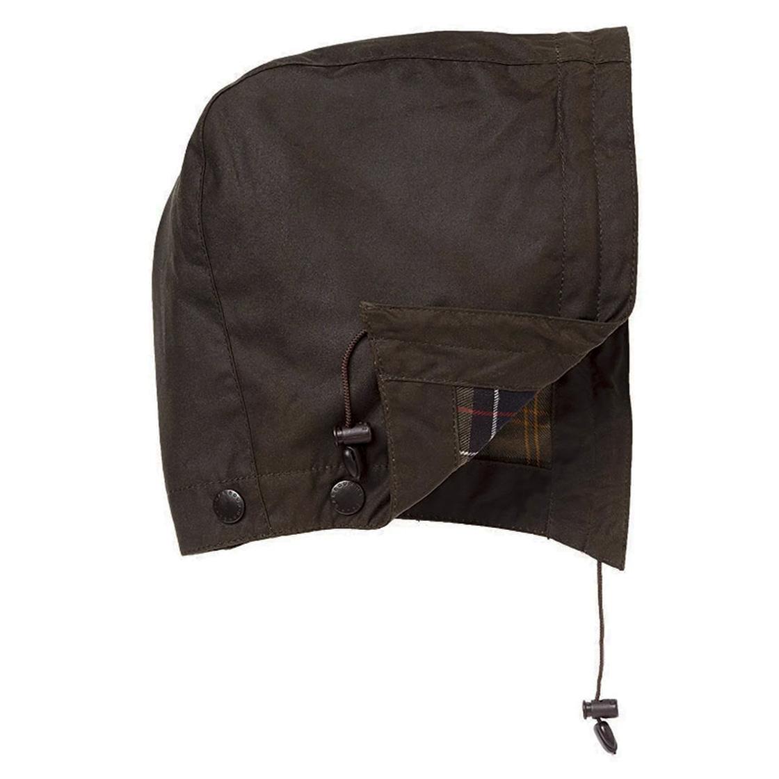 Classic Sylkoil Hood Olive - Cappuccio Staccabile Barbour Marrone FW22-MHO0003-OL71 . BARBOUR 