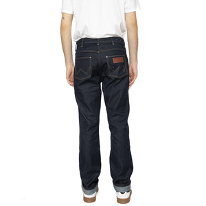 Greensboro Moonlight Rinse Blue - Pantaloni Denim Jeans Uomo Blu 112362557  WRANGLER 