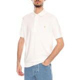 Thornley Knitted Ecru - Polo Hombre Ecru FARAH