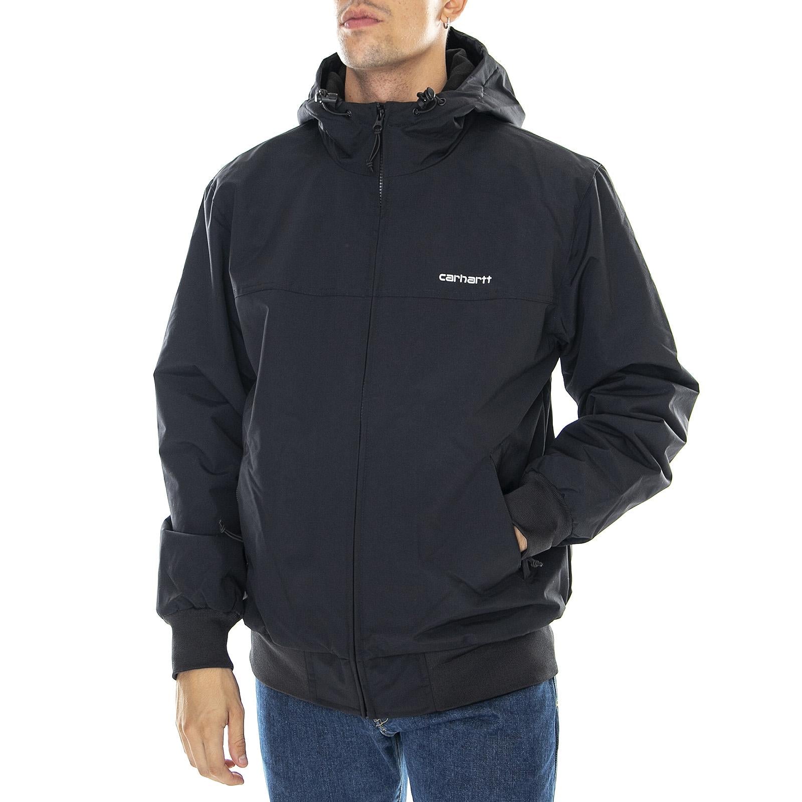 Sail - Giacca Invernale con Cappuccio Uomo Nera I028436.0D2.XX.03 . CARHARTT WIP 
