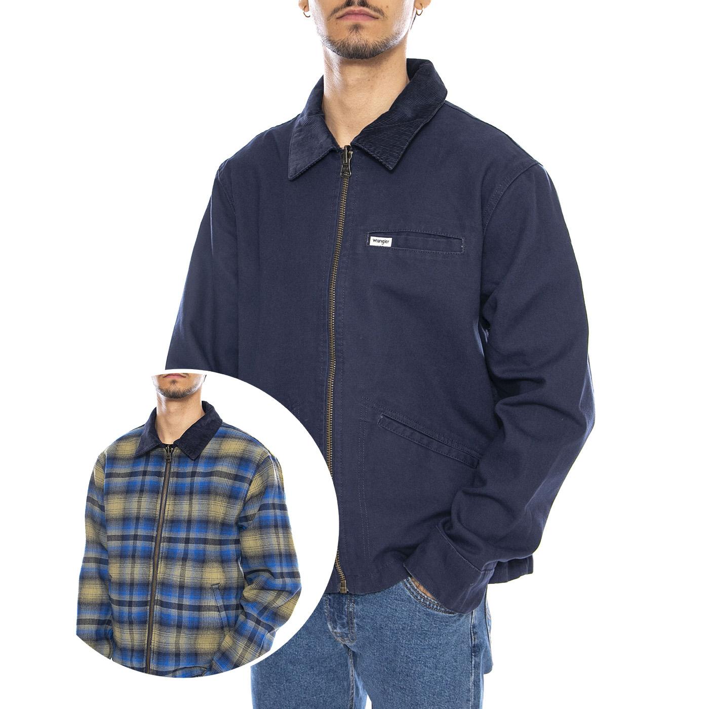 Utility Jacket Navy - Giacca Uomo Blu 112371573 . WRANGLER 