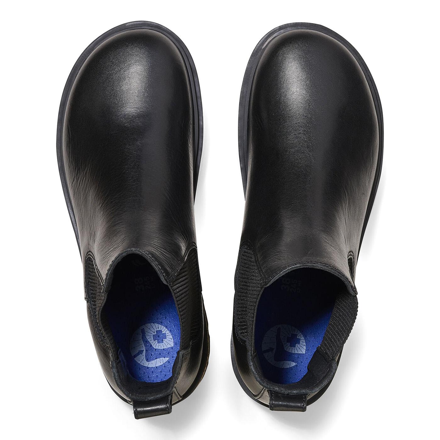 Highwood Slip On Women Black Natural Leather Boots - Stivaletti Donna Neri 1025781  BIRKENSTOCK 