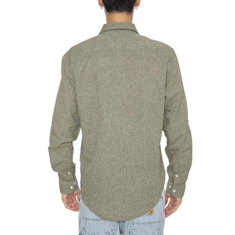 Onscaiden Life Shirt Noos Green - Camicia Mancihe Corte Uomo Verde 22031804-VRD  ONLY & SONS 