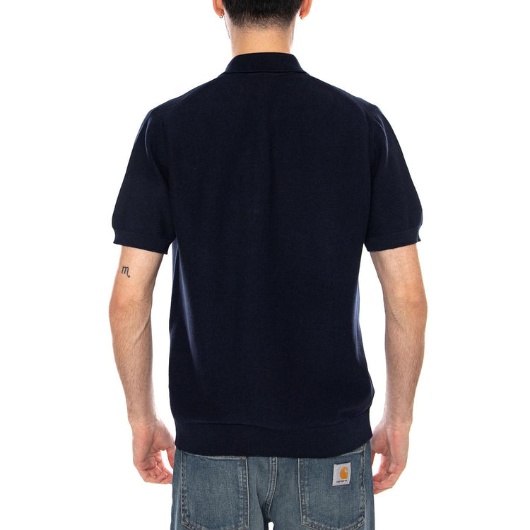 POLO LACOSTE IN MAGLIA - Polo Lacoste Uomo Blue AH1043 166 LACOSTE 