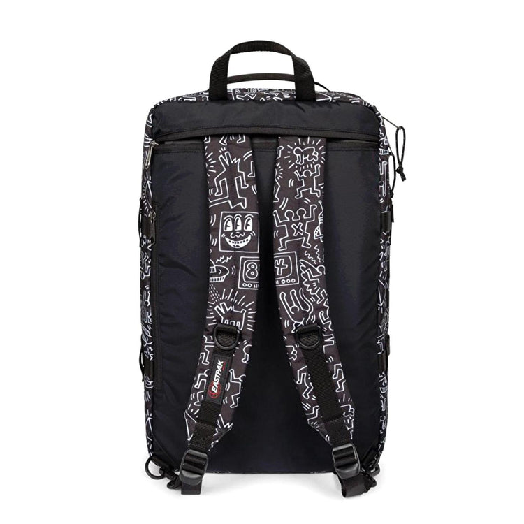 TRAVEL PACK KEITH HARING BLACK - Valigia con Ruote Nera Collaborazione con Keith Haring EK0A5BBR 6Z21 EASTPAK 