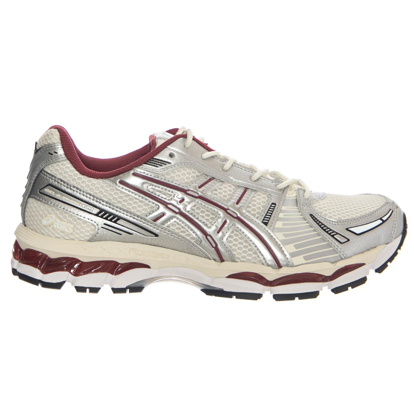 GEL-KAYANO 12.1 Cream / Pure Silver Shoes - Scarpe Stringate Uomo Crema / Silver / Argento 1203A759-102 . ASICS 