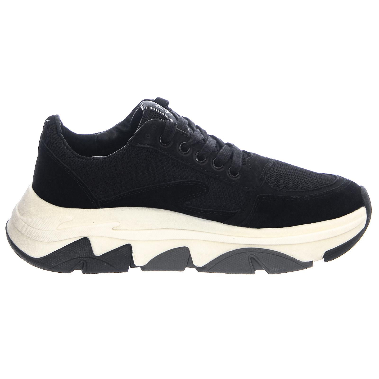 Waves Sneakears - Black Combo - Scarpe Profilo Basso Donna Nere NWSWAVES-BLACK  NAKED WOLFE 
