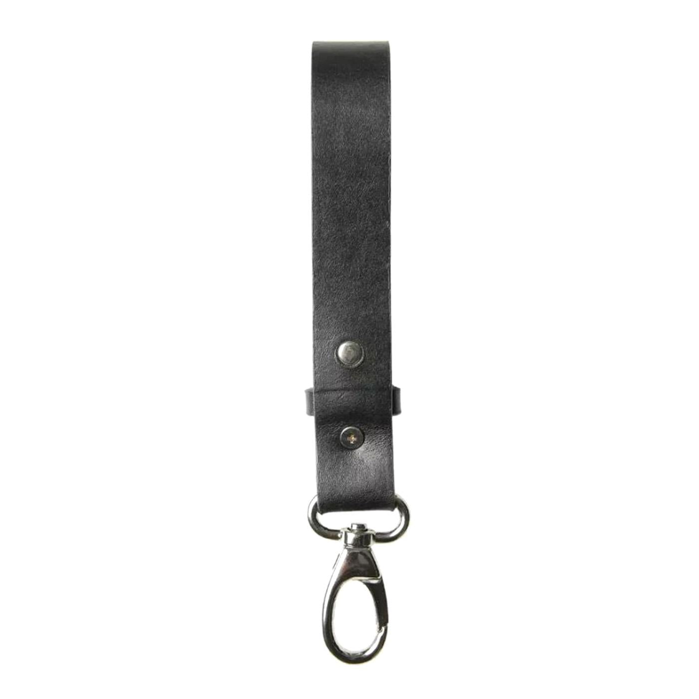Edwin Leather Pant Hanger - Portachiavi Nero I020863.89.00.06 . EDWIN 