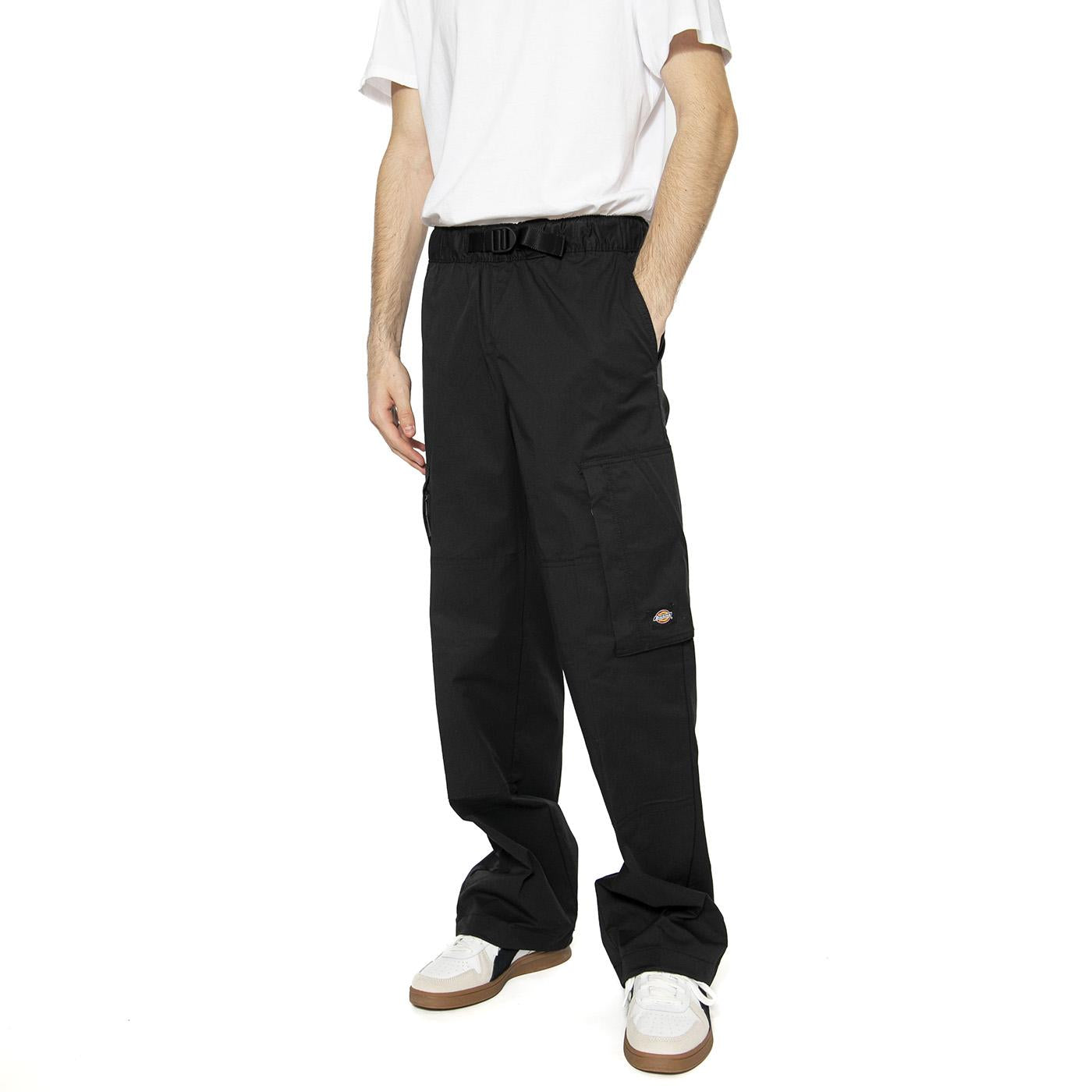 Flight Double Knee Imperial Black - Pantaloni Uomo Neri DK0A4Z37BLK1  DICKIES 