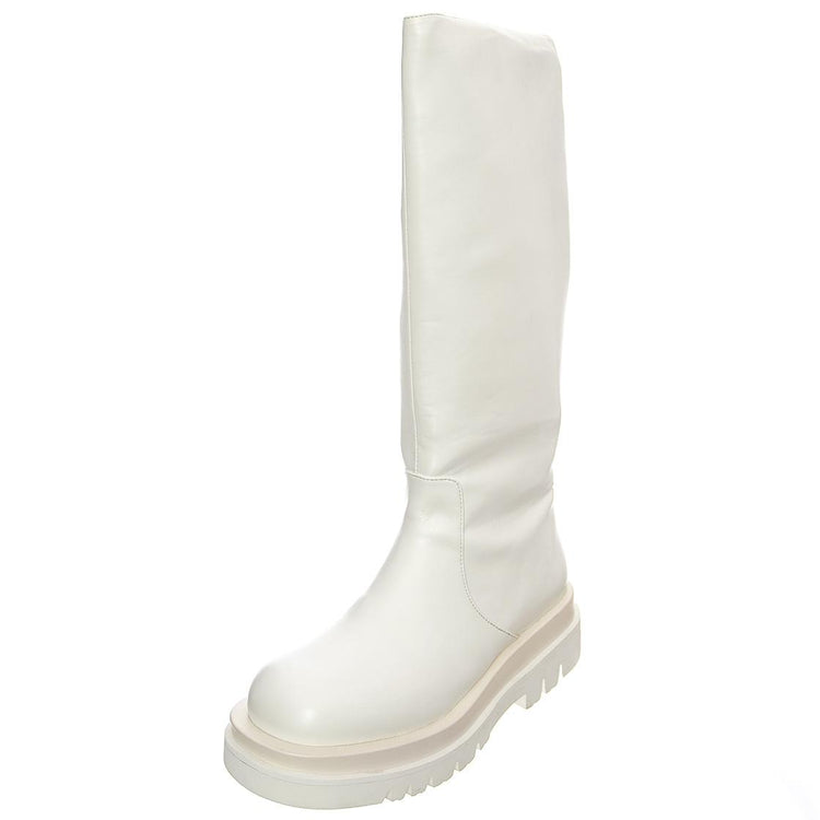 Tanked-Kh - Stivali Donna Bianchi JCSJCD0342206-WHI  JEFFREY CAMPBELL 