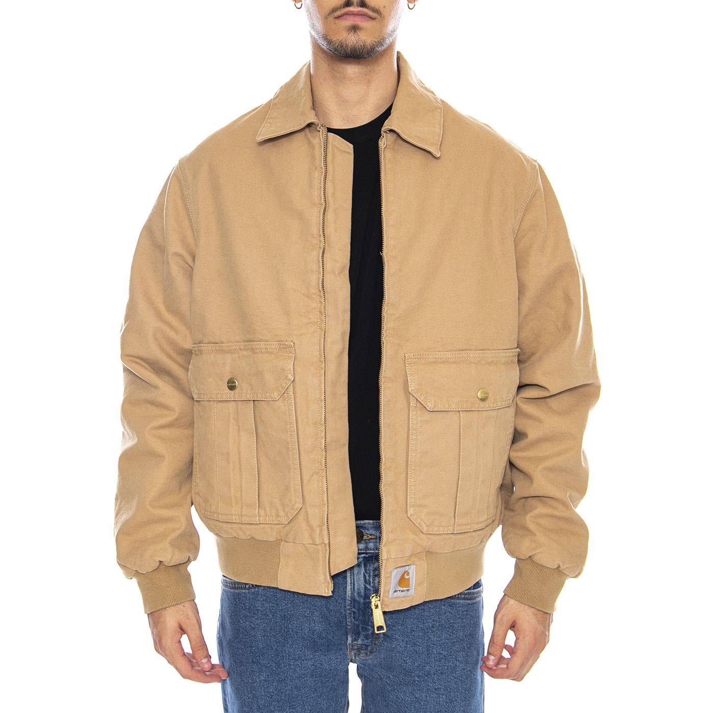 Stanton Jacket Dusty H Brown - Giacca Uomo Marrone I035617.07E06 . CARHARTT WIP 